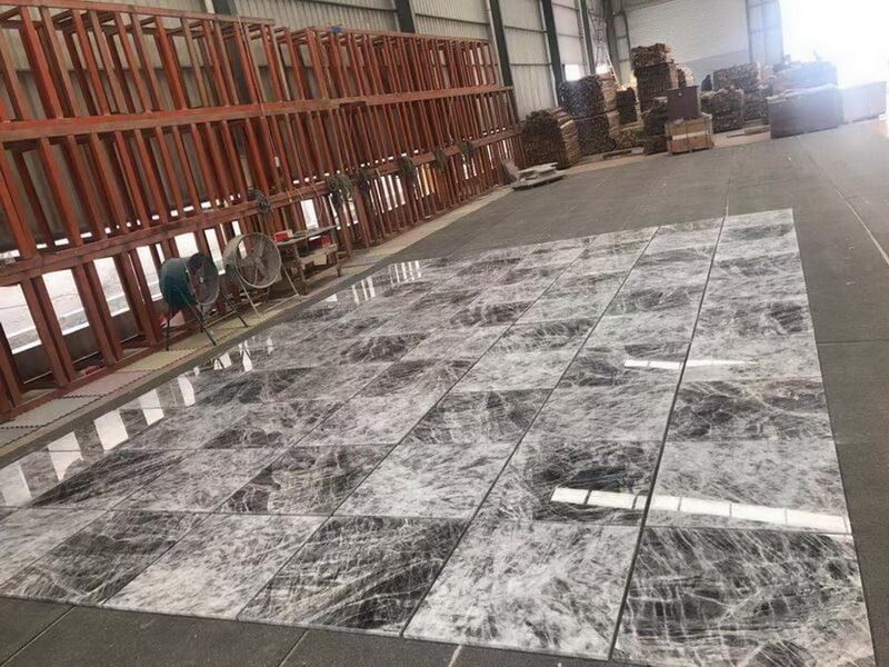 Ice Grey Marble floor tile