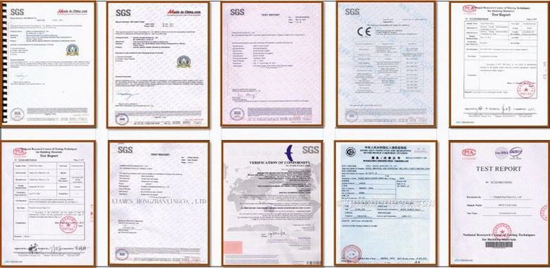HZX Certificates