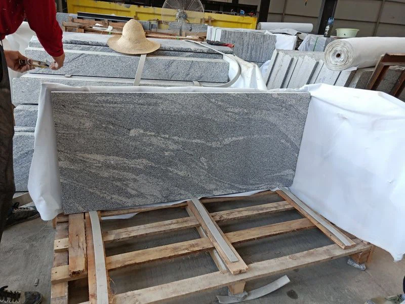 China Juparana Grey Pool Coping packing-2