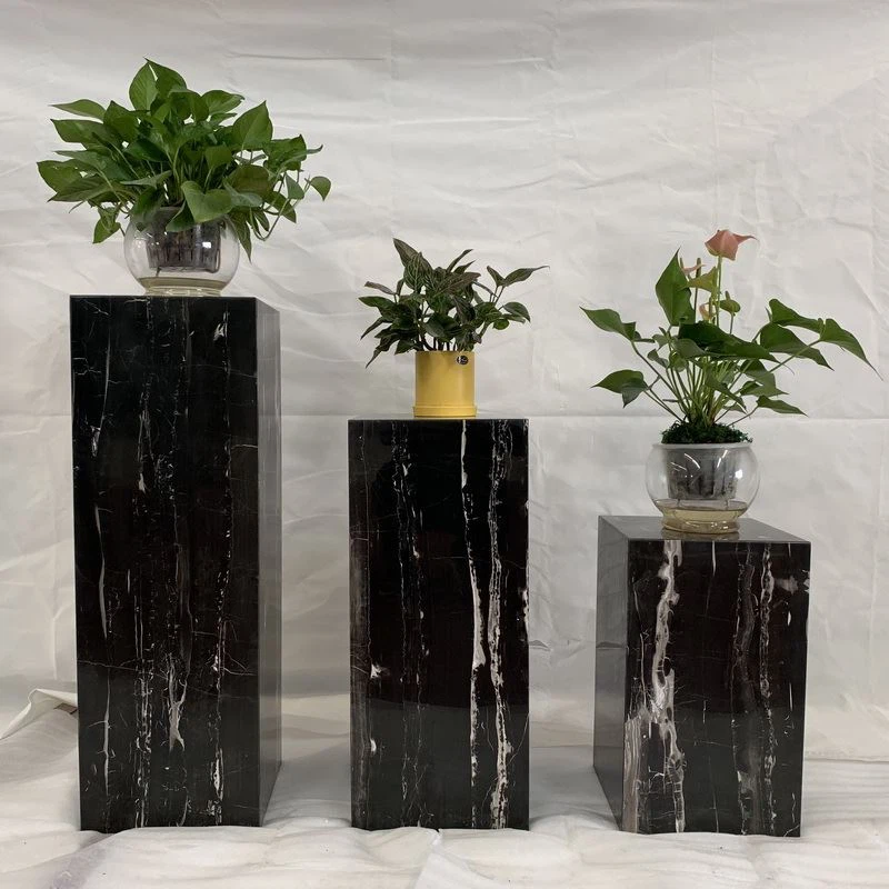 Silver Dragon Marble Flowerpot Pillar.jpg