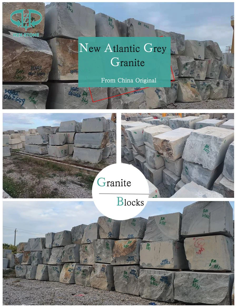 New Atlantic Grey Granite  Blocks
