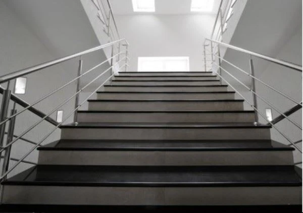 Beige Marble Stairs