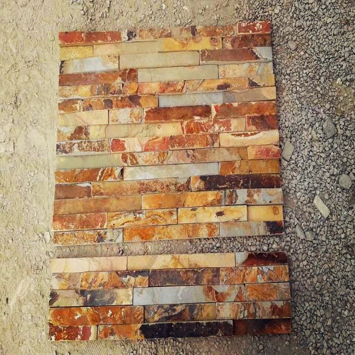 Panel de piedra de pizarra