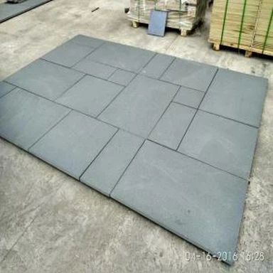 Azulejo de piedra arenisca negra