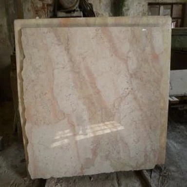 Azulejo de mármol rojo crema