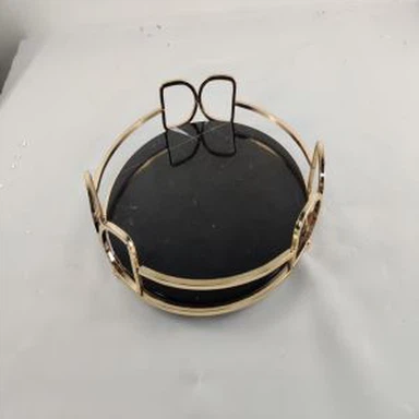 Bandeja de mármol Nero Marquina