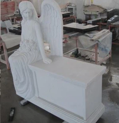 Monumento al Ángel de Mármol Blanco