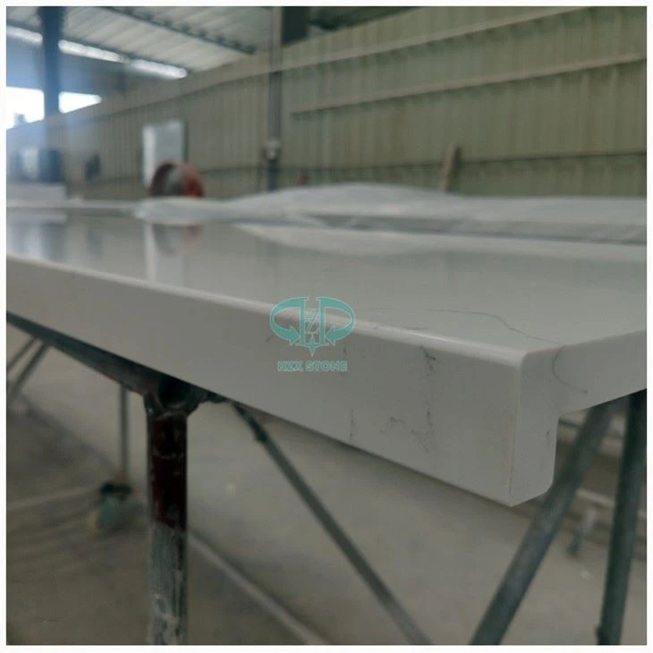 Bianco Carrara White Quartz Countertop