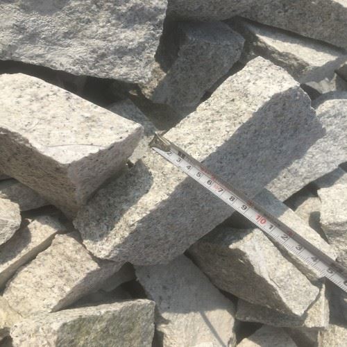 G603 Natural Split Cube Stone Paving Setts