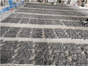 Adoquín de basalto negro