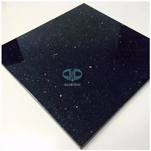 Azulejo de granito negro Galaxy 60x60