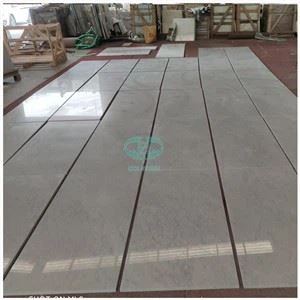 Baldosas de mármol gris claro