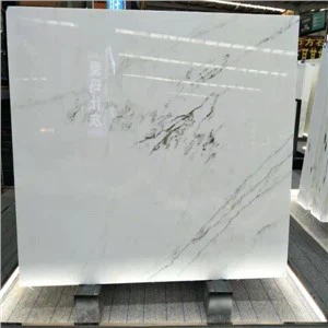 Mármol súper blanco de piedra natural