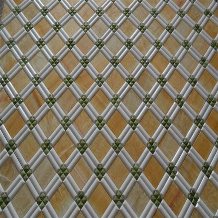 Decoración de pared de mosaico
