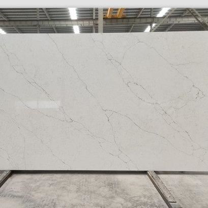 Statuario White Quartz Stone & Calacatta Engineered Stone