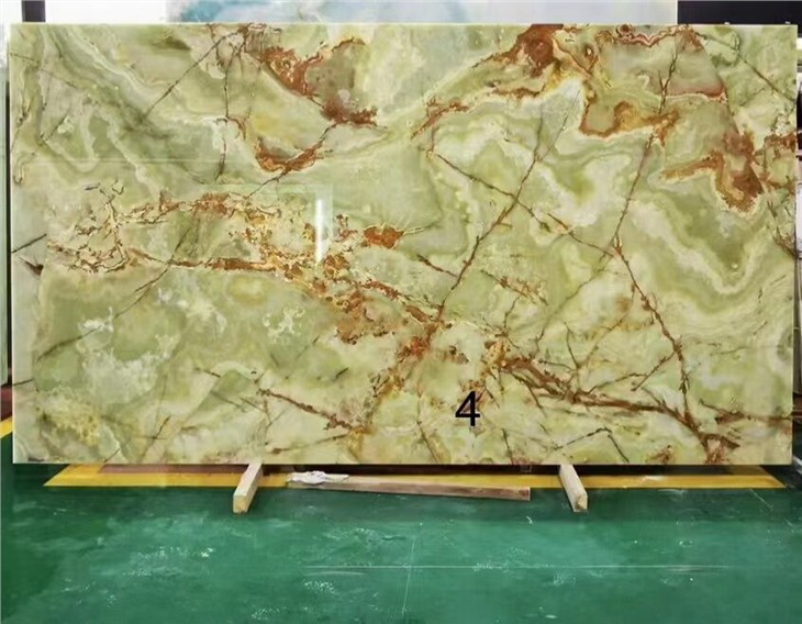 Green Onyx for countertop using