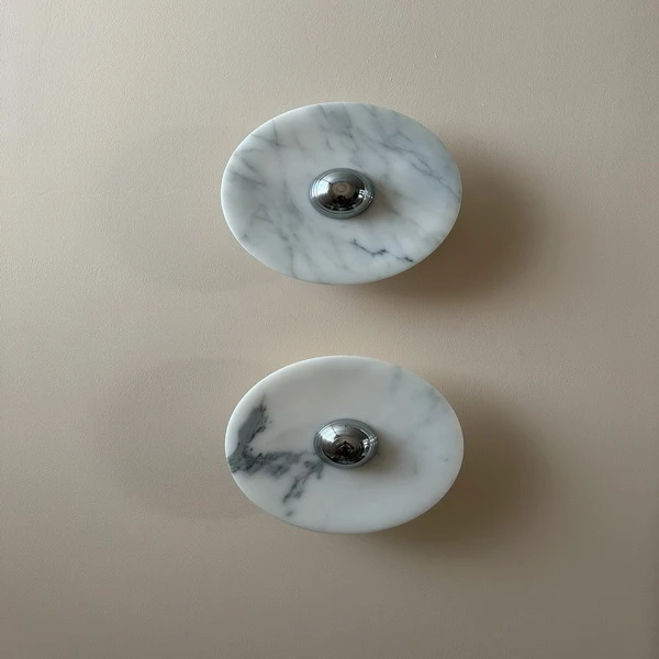 Lámpara de pared de Calacatta Oro Matt